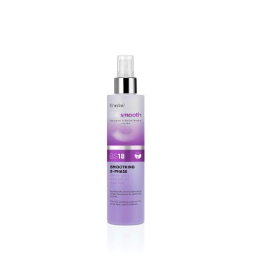 Acondicionador anti crespado efecto alisado. Para todo tipo de cabellos. Sin aclarado. BS18 smoothing 2-phase 200 ml. Erayba