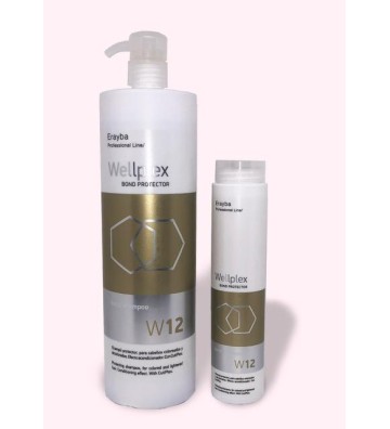 Champú fortalecedor y protector de puentes y fibra capilar, W12 Bond Shampoo Erayba