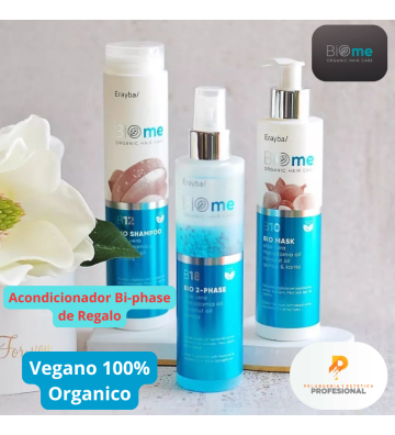 Pack Biome Champú y Mascarilla + Regalo Bi-Fhase Erayba