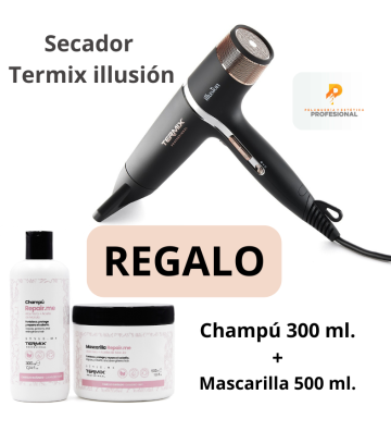 Secador de pelo Profesional Termix Illusion + Regalo Champú y Mascarilla Termix