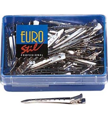 Pinza Curva R93 caja 60 und. para peinados y trabajos de peluquería