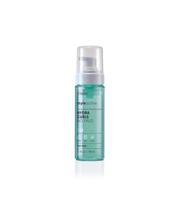 Espuma hidratante para cabellos rizados y ondulados, S23 hydra curls no frizz 150 ml. Erayba