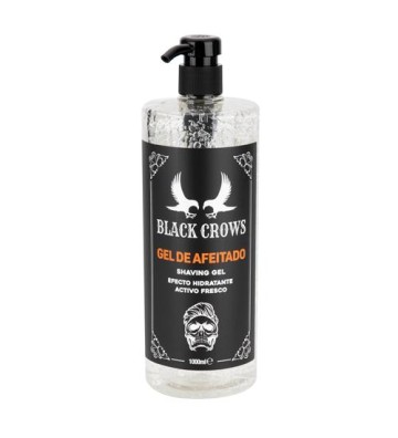 Gel de Afeitado efecto hidratante 1.000 ml. Black Crows