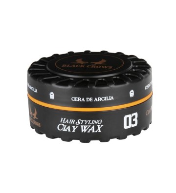 Cera peinado Clay Wax Arcilla 150 ml. Black Crows