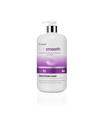Mascarilla anti encrespado efecto alisado BS10 Mascarilla Smoothing Vegano 1000 ml. Erayba