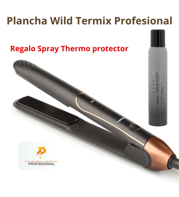 Plancha de pelo Profesional Termix Wild + Regalo Spray termoprotector de pelo