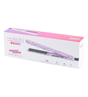 Plancha de Pelo Profesional HYSOKI cebra ping