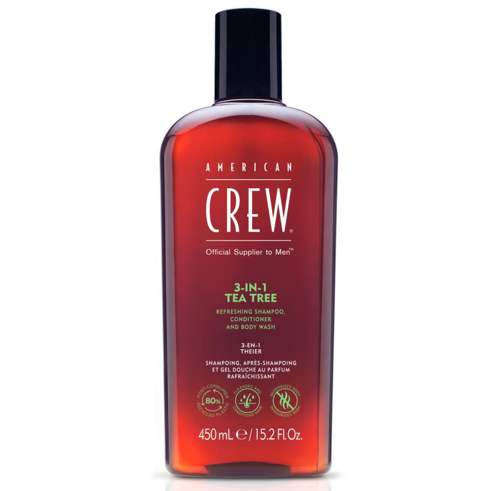 Champú 3-IN-1 TEA TREE 450 ML American Crew