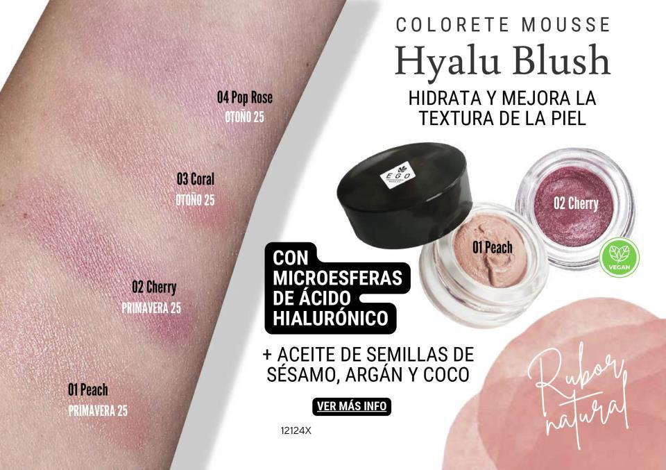 Colorete Mousse Hyalu Blush EGO