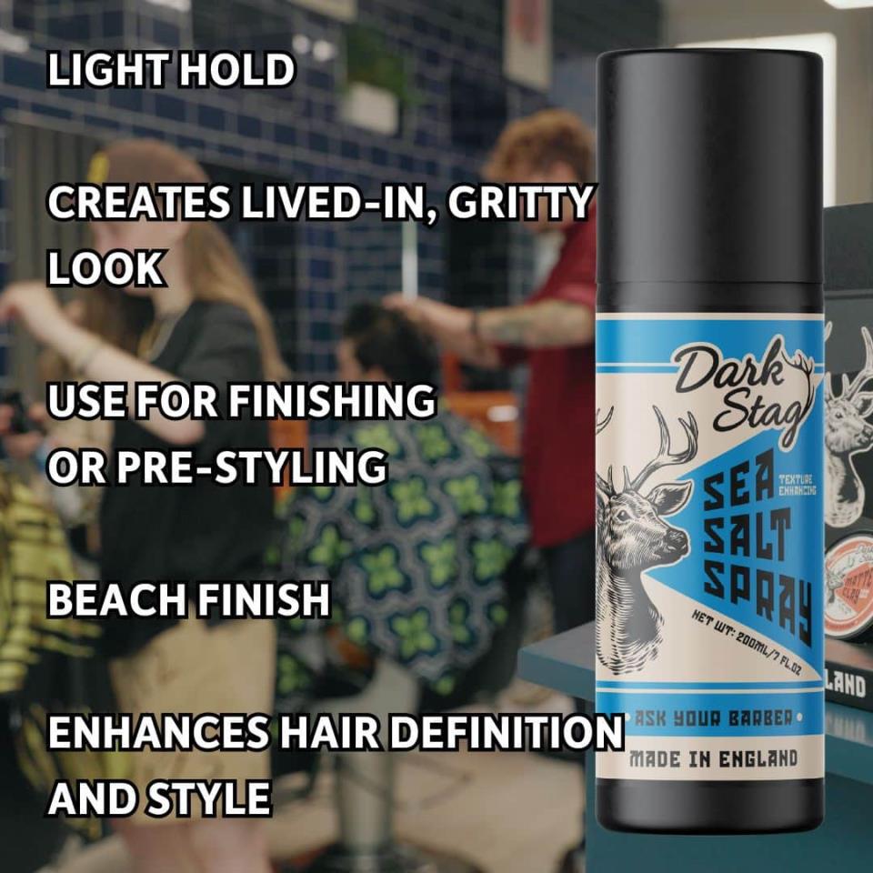 Dark Stag Spray peinado Sea Salt 200ml