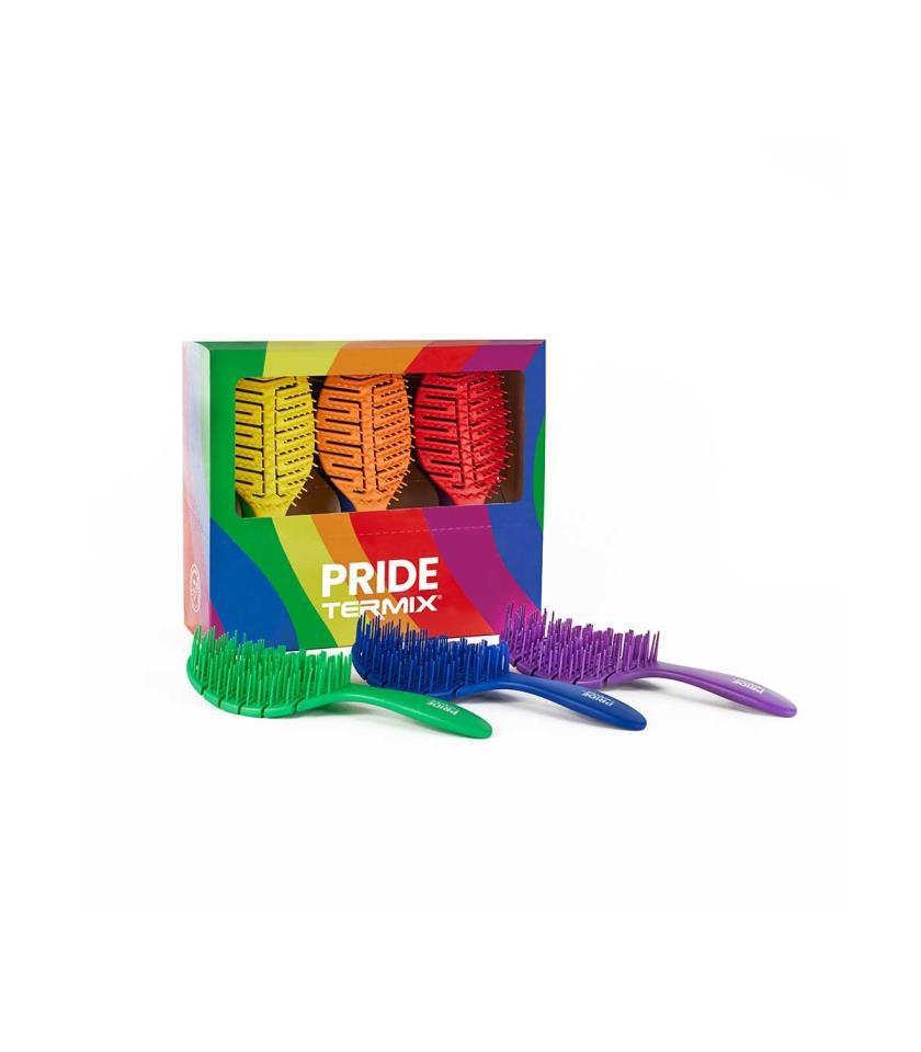 EXPOSITOR CEPILLO DETANGLING TERMIX PRIDE 6 UDS