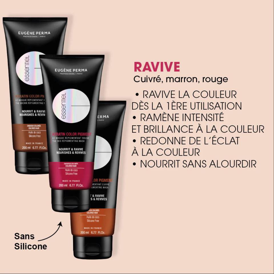 Essentiel Mascarilla Keratin Rubio Frio 200 ml