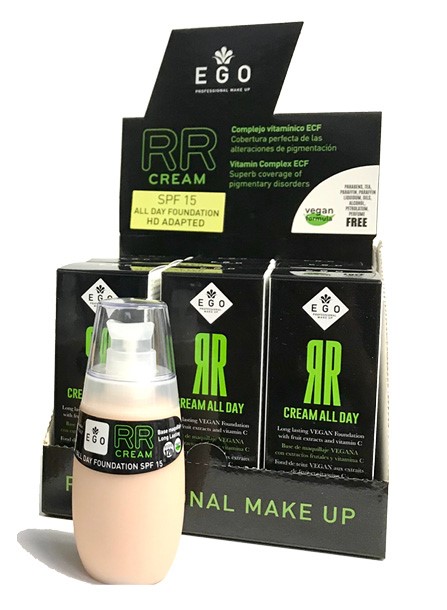 Expositor 9 und  RR Cream Tono 02  Vegan  1 Tester