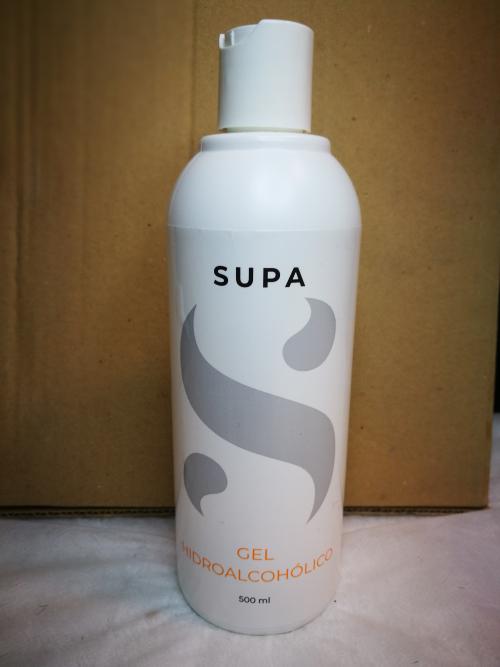 Gel Hidroalcoholico 500 ml  SUPA