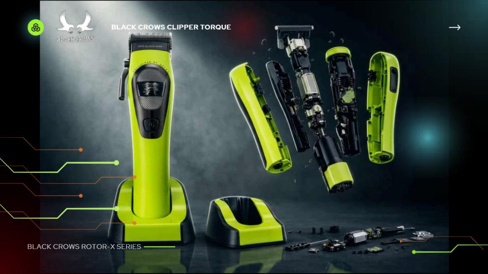 Maquina Corte TORQUE motor BLDC Black Crows
