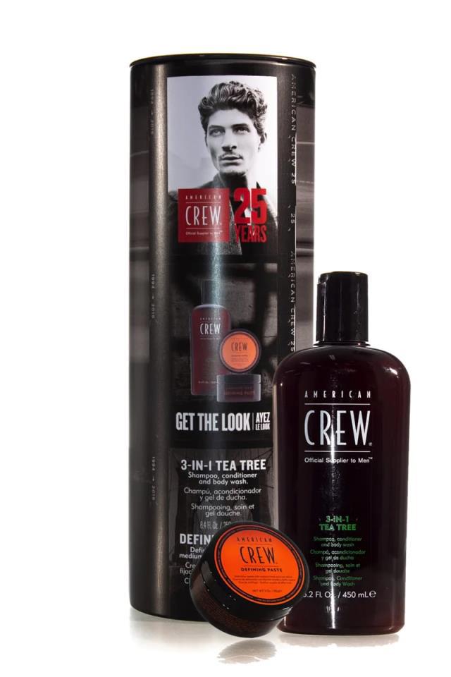 Pack Champú 3 in 1 tea tree  Cera Definig Paste