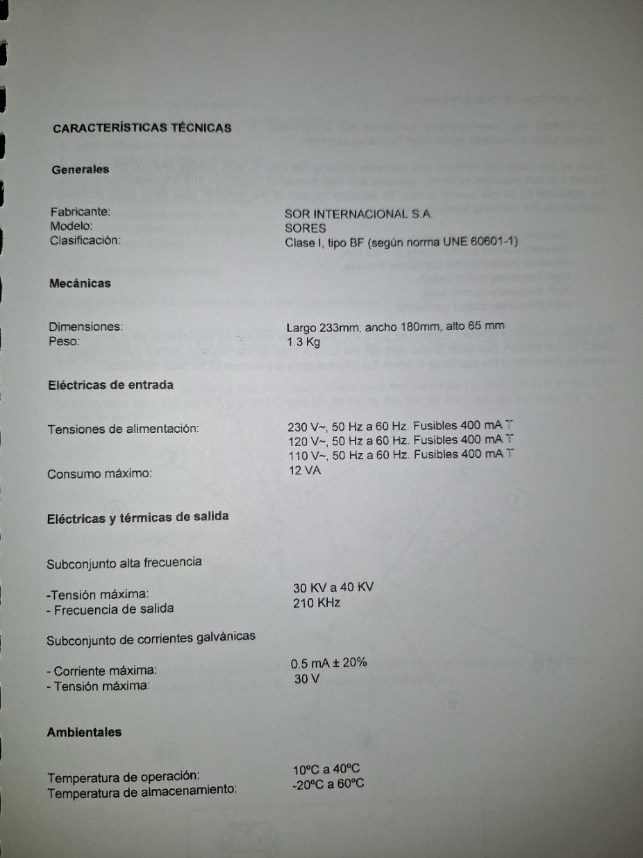 Sores 2ª Mano Aparato limpieza facial - Imagen 11