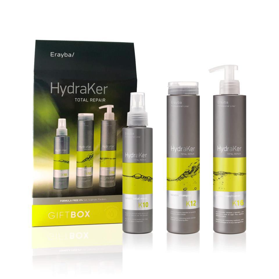 Gift Box HydraKer 3 Productos Erayba